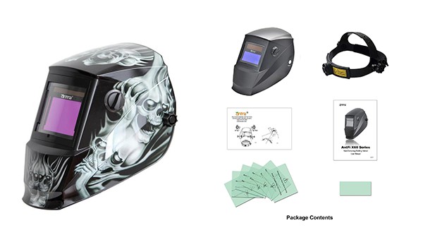 Antra Welding Helmet AH6-260-0000 Specification