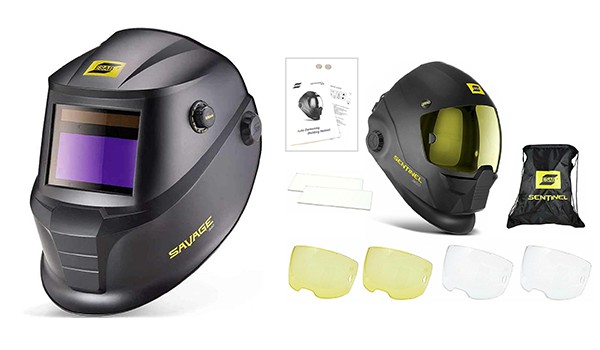 Esab A50 Auto Darkening Welding Helmet Specification