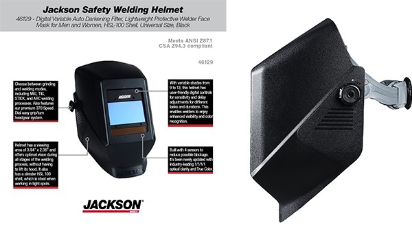 Jackson Safety 46129 Specification