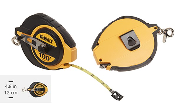 DEWALT Tape Measure, Closed Case
