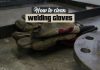 How to clean welding gloves